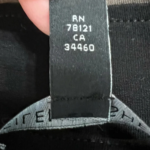 Eileen Fisher Woman Black & Tan Jersey Dress. Size 1X. - Picture 8 of 10